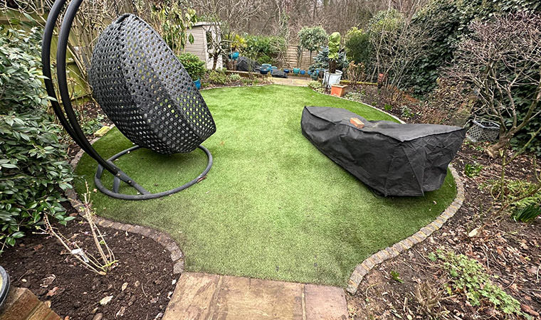 ten year old lawn
